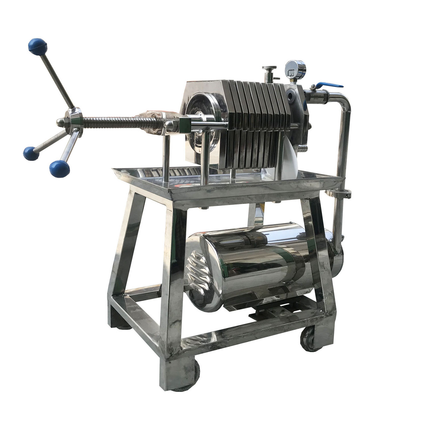 Stainless Steel Beer plate filter press for Sale