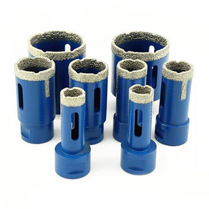 Sintered Vacuum Brazed 10 mm Diamond Core Drill Bit Laser Welded Dry Drilling Diamond Cutter Core Bit at Best Price