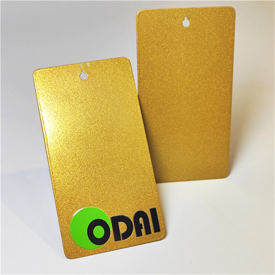 High shine gold plating powder coating paint