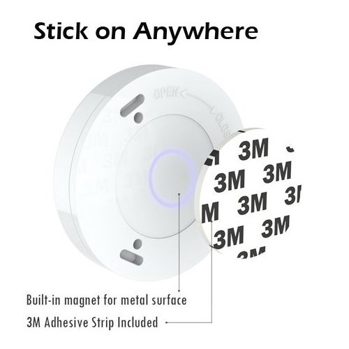 Hot sale wireless smart USB LED rechargeable led night light motion sensor round led cabinet light for closet kitchen