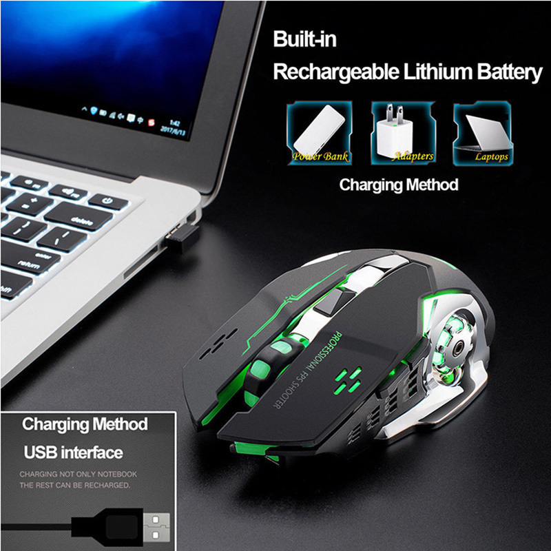 Mouse Gamer Gaming Desktop Official Gift Laptop Wireless Optical Gaming Mouse