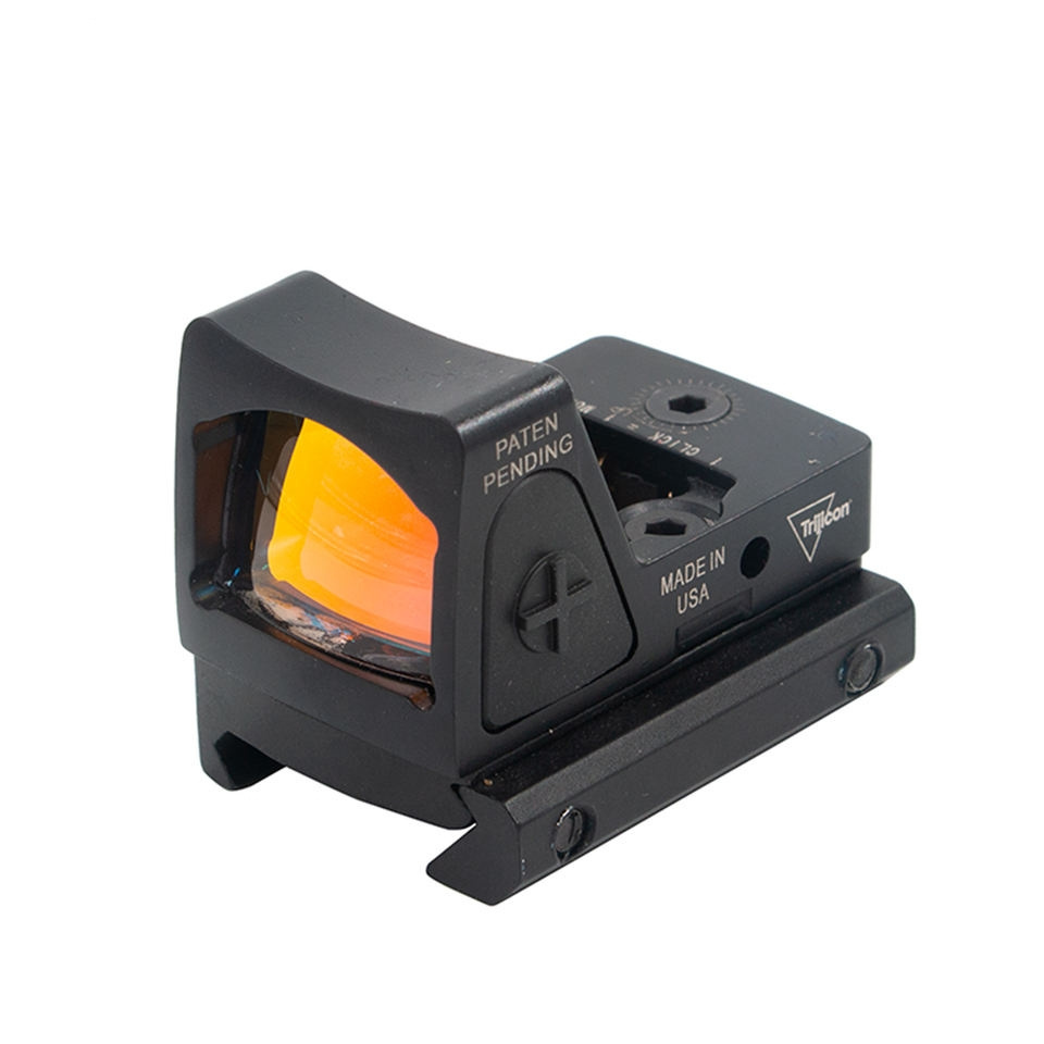 Adjustable LED RMR Mini Red Dot Sight Scope 2 Dot Size Red Dot Reflex Sight With on/off Switch