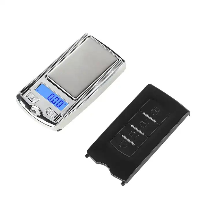 200g 0.01g 500gx0.1Weiging Scale Digital Mini Portable Car Key Balance Electronic Digital Pocket Scales For Jewelry Pocket Scale