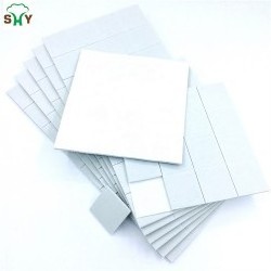 18*18*4+1mm White EVA Rubber Separator Pads with Cling Foam for Glass Shipping on Sheets