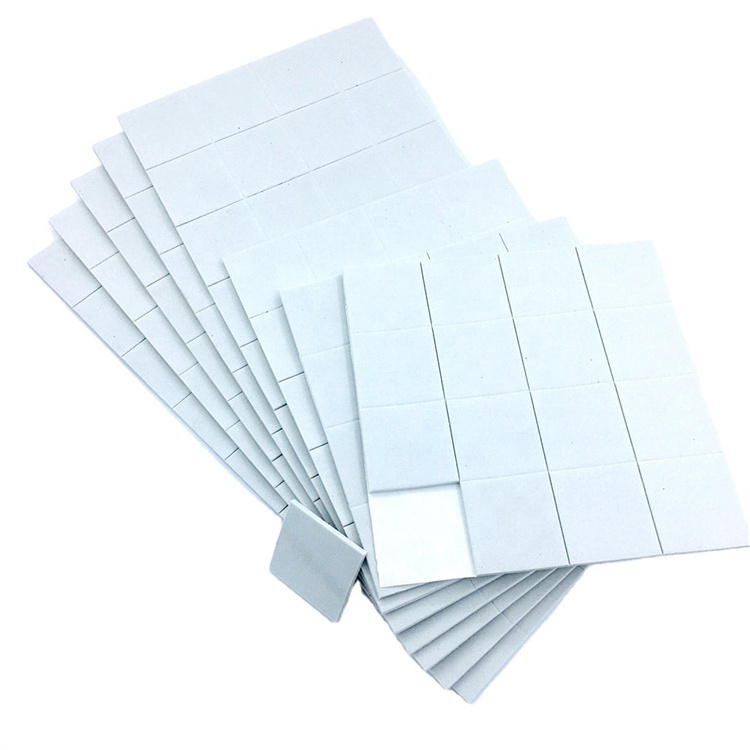 18*18*4+1mm White EVA Rubber Separator Pads with Cling Foam for Glass Shipping on Sheets