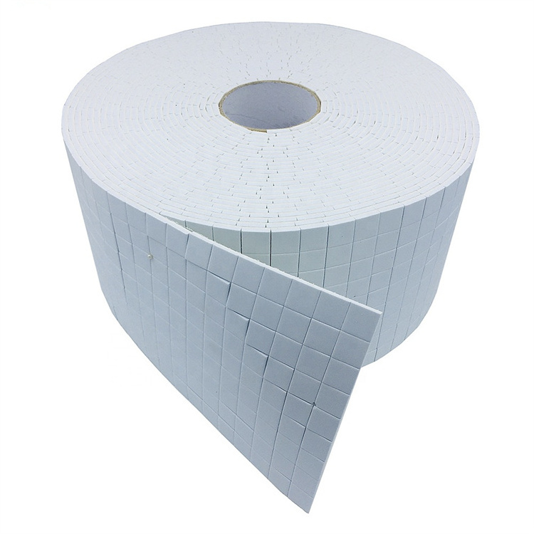 18*18*4+1mm White EVA Rubber Separator Pads with Cling Foam for Glass Shipping on Sheets