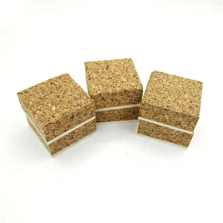 New Product Hot Sale Wholesale Adhesive Cork Separator Pads with Foam for Glass Protecting