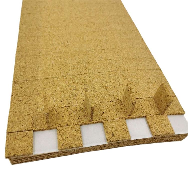 New Product Hot Sale Wholesale Adhesive Cork Separator Pads with Foam for Glass Protecting