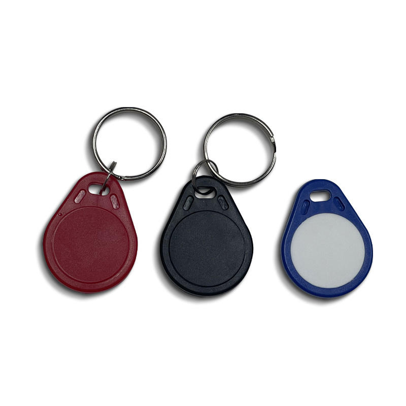 Factory Price RFID  Mifare Desfire  Key Fob Hitag 13.56MHz Rfid Tag card Access control keyfob Rfid Tags Lf Hf Uhf Plastic chain