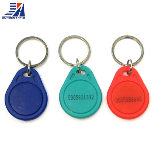 sunbestrfid TK49 125kHz EM4100 UID RFID Proximity ID Entry door Access Key Fob for Access Control System smart Mifare Hitag