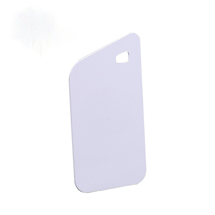 sunbestrfid 9976 Custom Non standard Plastic PVC Combo Card Mifare Hitag Die Cut RFID PVC Loyalty Tag Card with Punched Hole