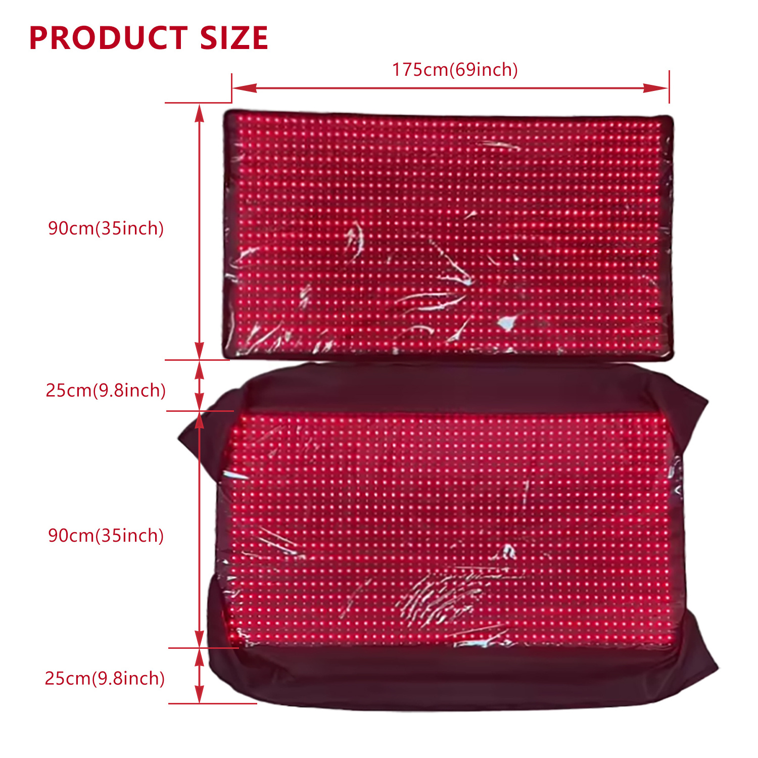 Shanglaite Drop Shipping LED Light Therapy Spa Capsule 660nm 850nm Infrared Sauna Full Body Care Red Light Therapy Sleeping Bag