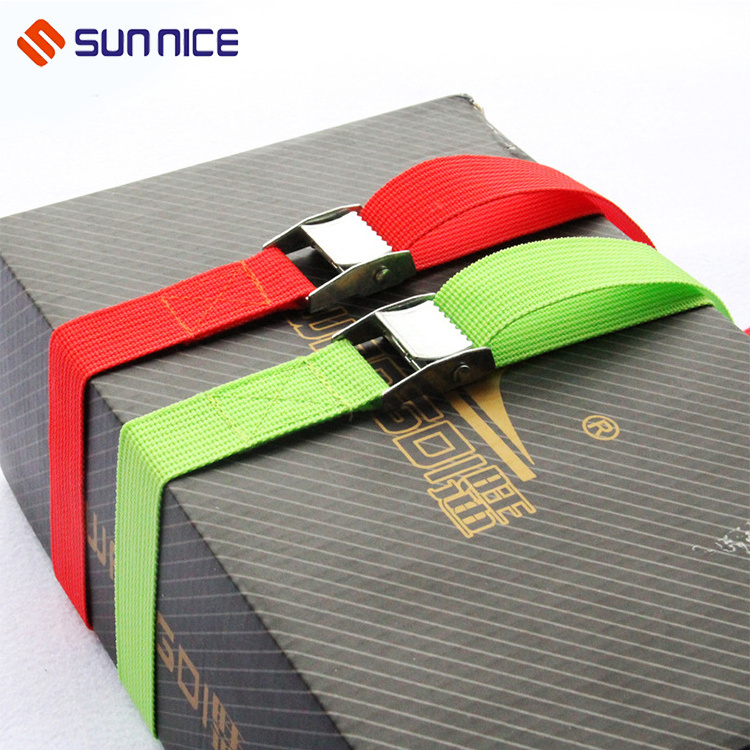 custom size PP travel strap cross luggage belt