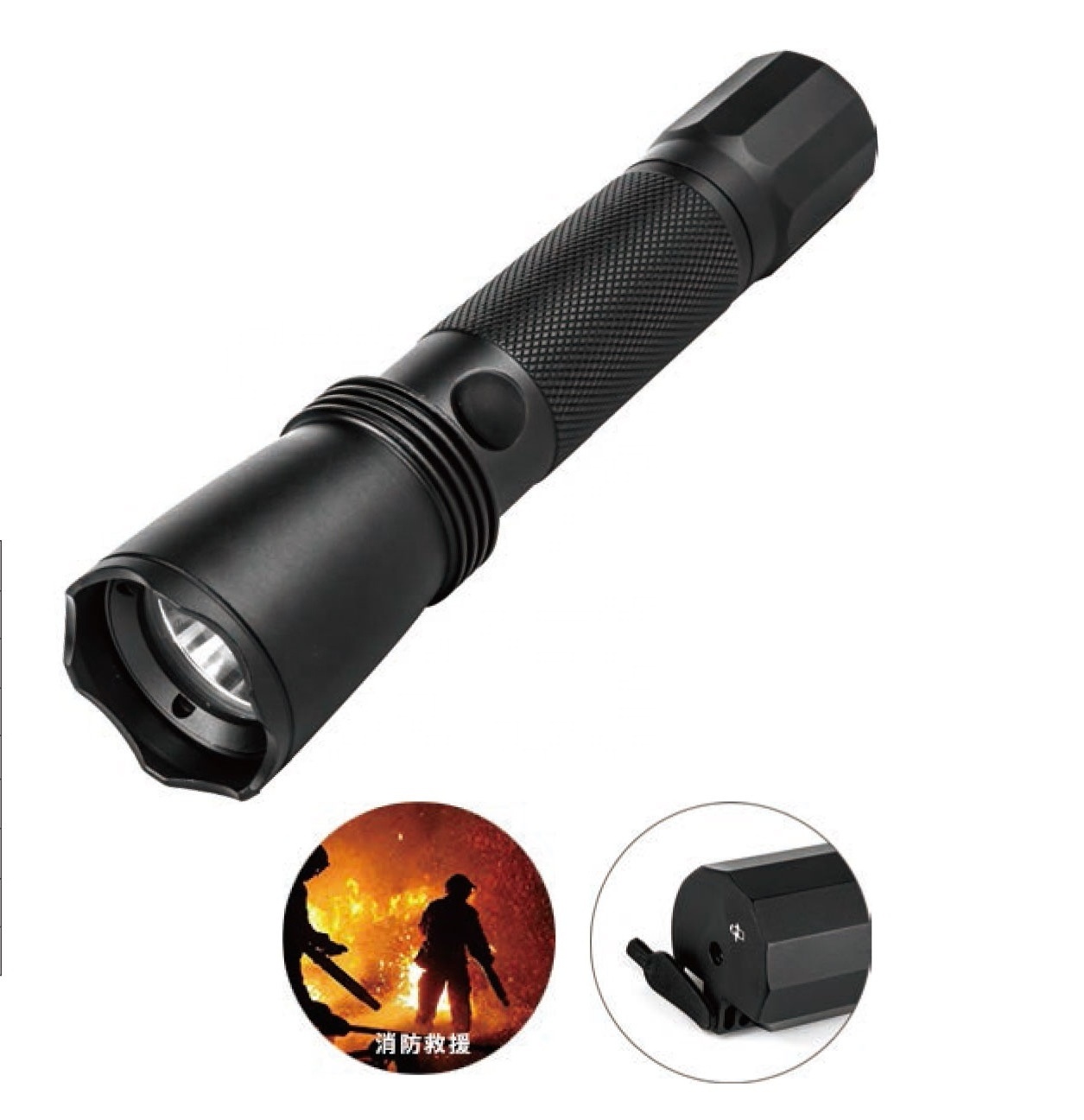 C059,Fire Rescue Led Flashlights Maintenance-Free Explosion-Proof Flashlights / flashlamps led