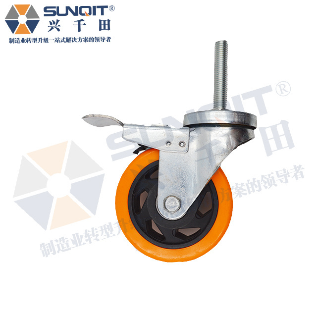 3Inch 4Inch  5Inch Swivel Fixed Rigid Rack Wheel Workbench Castor ESD Industrial Heavy Duty Caster Wheels With Brake