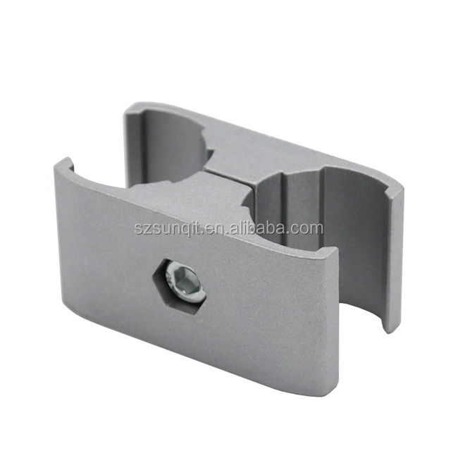 Factory Wholesale Alloy Aluminum Profiles Joint For Storage Shelf pipe fitting connection