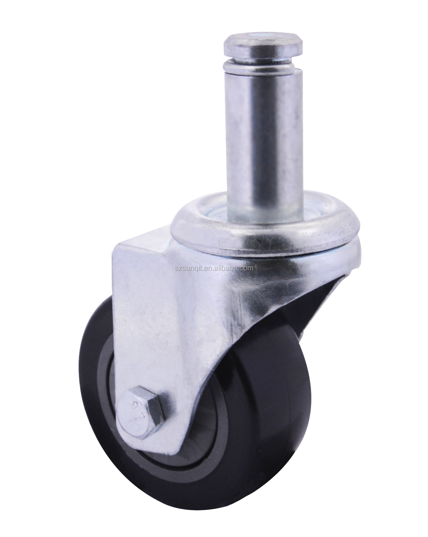 5 inch Heavy Duty Industrial cart Casters Wheels Swivel Kitchen Casters medical Threaded Swivel caster