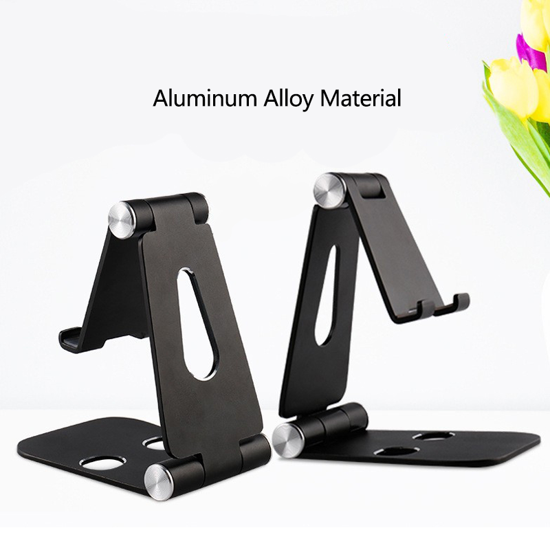 2024 Universal desk foldable aluminum alloy mobile phone stand portable  cell phone holder desktop cellphone bracket for iphone