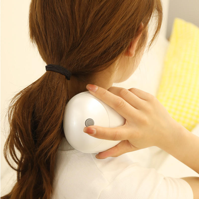 Cordless Electric Head Hair Massager Battery Operated Handheld Electric Head Vibration Relax Scalp Massage