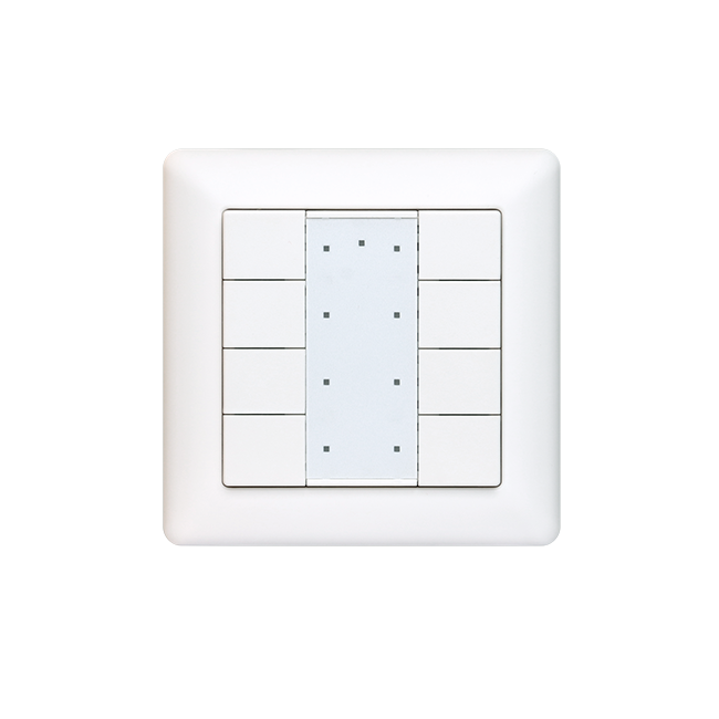 2/4/6/8 Key Push Button DALI Wall Switch