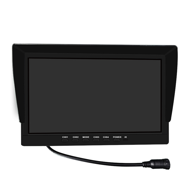 wholesale Low Price Hisilicon Sd Card Hd Lcd Tft 960P Bus Camera Car Reversing Aid Analog Camera Bus Monitors 10 Inch Car Lcd Monitor