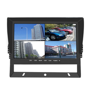 wholesale Low Price Hisilicon Sd Card Hd Lcd Tft 960P Bus Camera Car Reversing Aid Analog Camera Bus Monitors 10 Inch Car Lcd Monitor