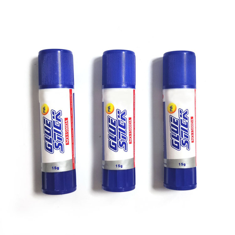 Self-designed Strong Adhesion 15g/24pcs Dries Clear Glue Stick Acid-free Glue Sticks For Adult & Kids