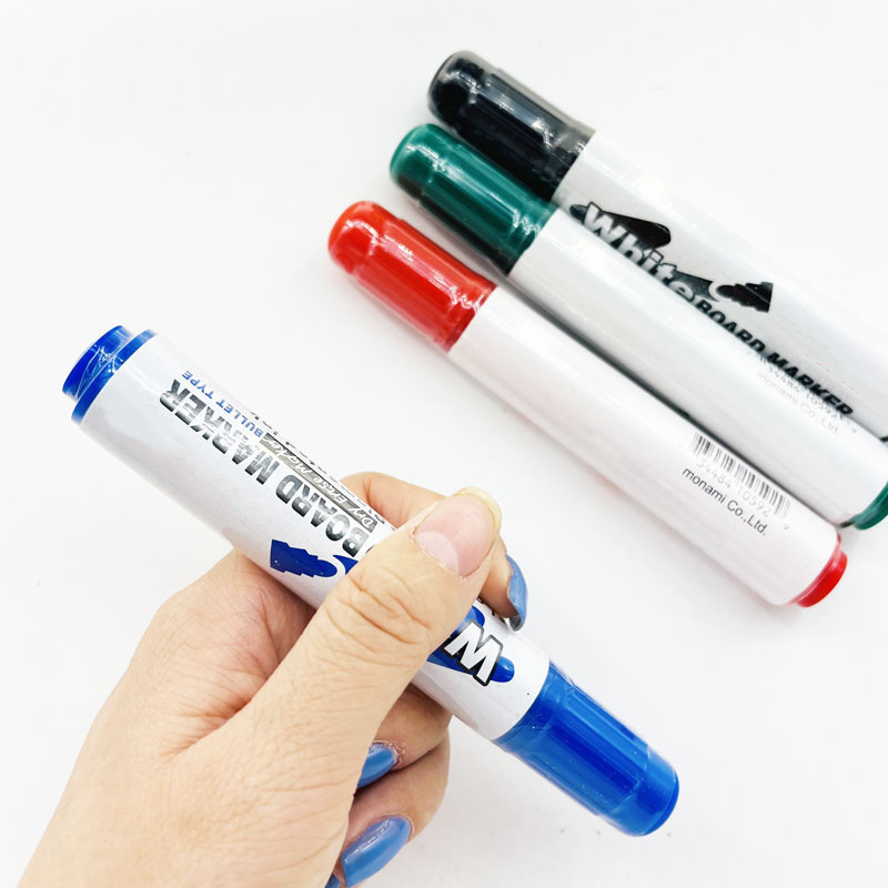 Custom Colorful Eco Erasable White Board Paint Markers Pens Set Customized Dry Erase Whiteboard Markers For Whiteboard