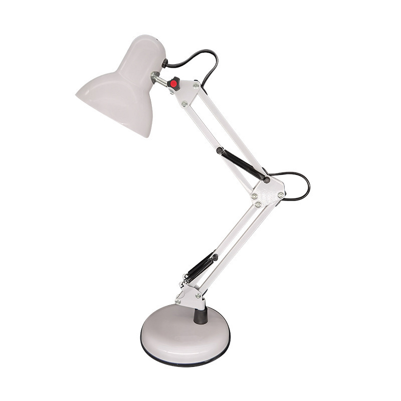 Modern Folding Iron Long Arm LED Bedroom Desk Reading Light desk lamp