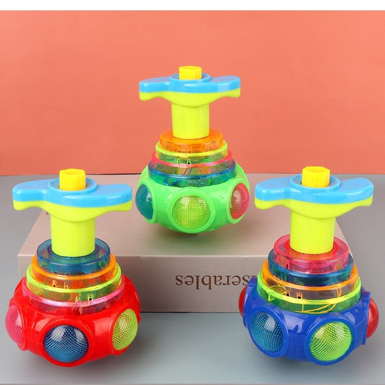 Children's Luminous Toy Light Music Spinning Top Toy Boy Girl