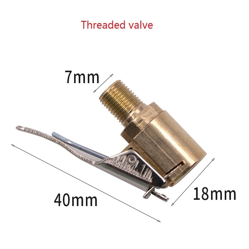 Car Air Pump Adapter American Threaded Air Nozzle Car Air Pump Accessories Tire Repair Tool