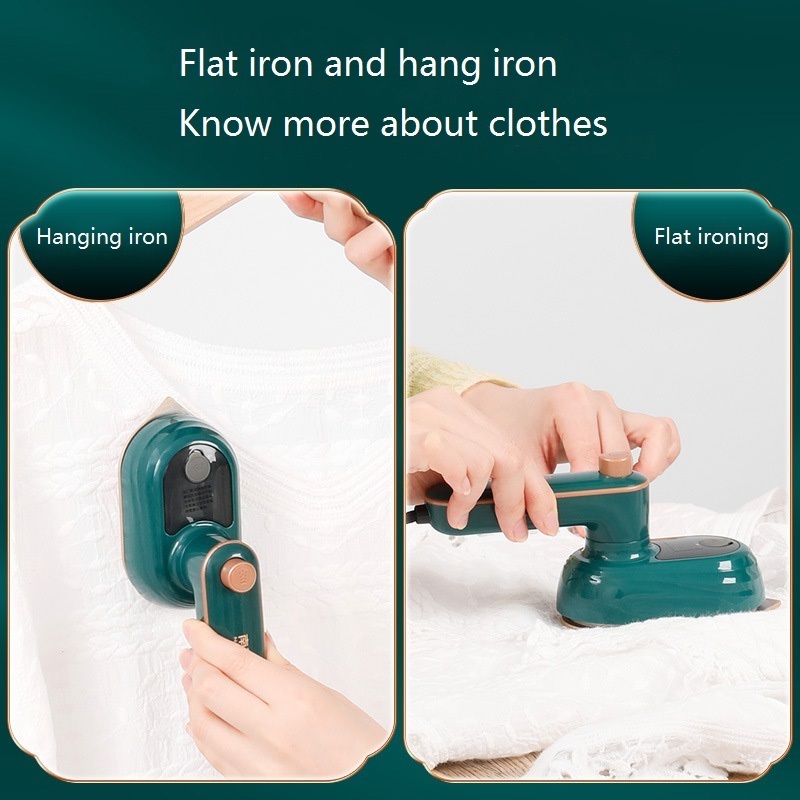 Handheld Electric Iron Portable Ironing Machine Home Travel Mini Small Rotary Folding Small Iron Hanging Ironing Machine