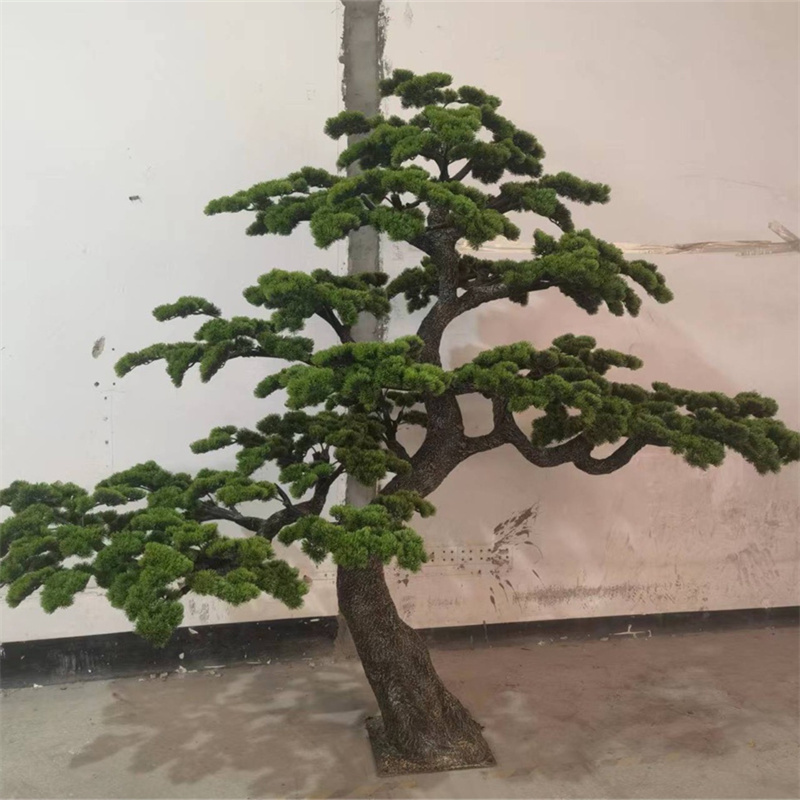 Decoration Bonsai Pine Tree Large Artificial Pine Potte Tree Artificial Bonsai Tree