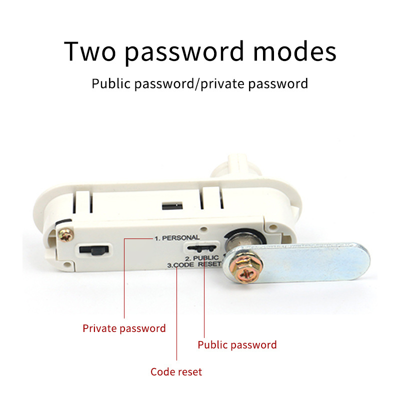 Smart sabinet 4 digital combination password lock with keys for locker