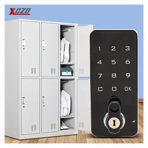 Smart Electronic  Keypad Gym Touch Pad Lock emergency key For Public Furniture Cabinet Locker