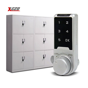 Zinc Alloy Cam Safety Keypad Gym Touch Pad Locks Smart Electronic Office Small Keypad Password Battery lock