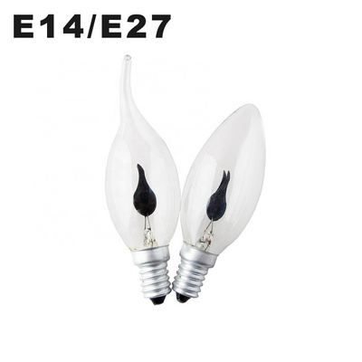 3W E14 Tungsten bulbs E27 Flame Lamp Bulb AC220V Flicker Flame Led Candle Light Bulb Mulation Vintage Fire Lighting