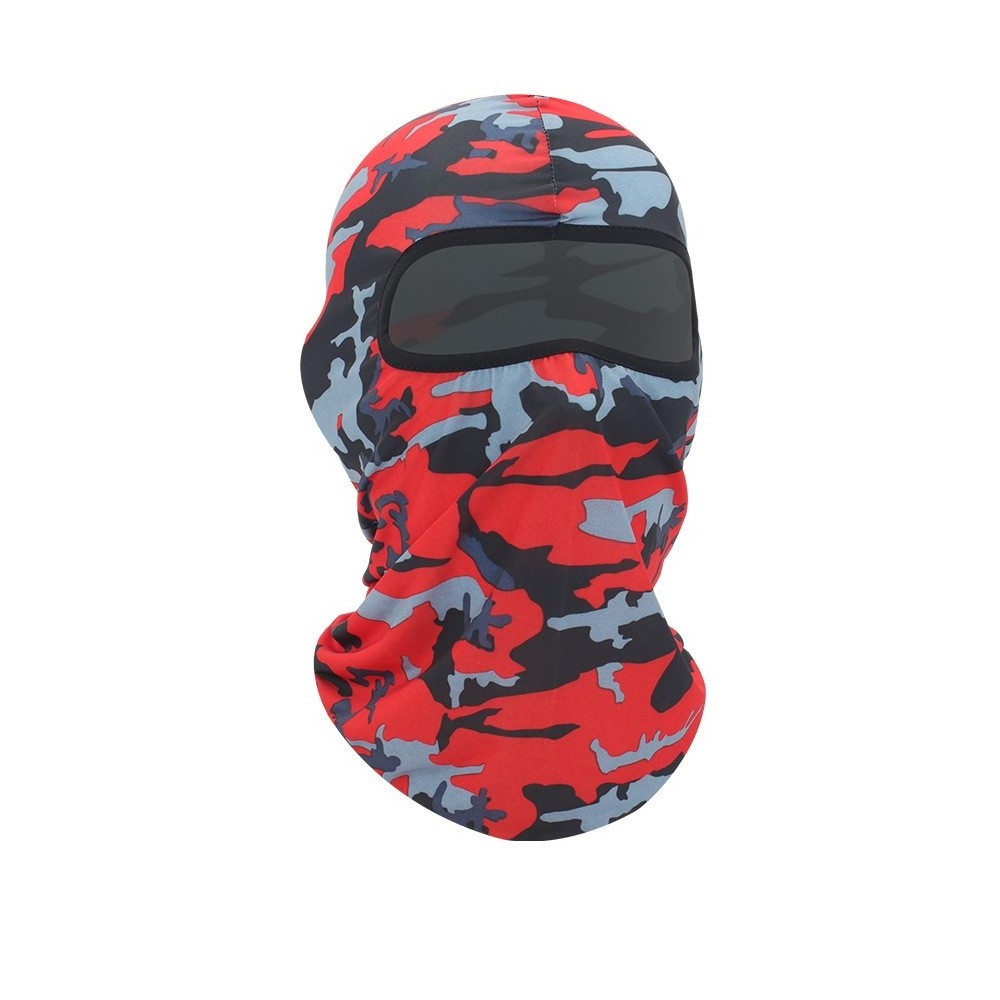 Custom Print Balaclava  Camo One Hole Colorful Full Face Mask Motorcycle Balaclava Ski Mask