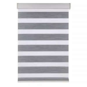 Cordless Zebra Blinds Light Filtering Sheer Shades Zebra Dual Roller Blinds Privacy Light Control For Day And Night