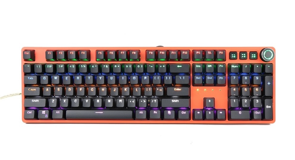 OEM ODM Computer Gamer Magnetic Suction on the Cover LED Mechanical Gaming Keyboard