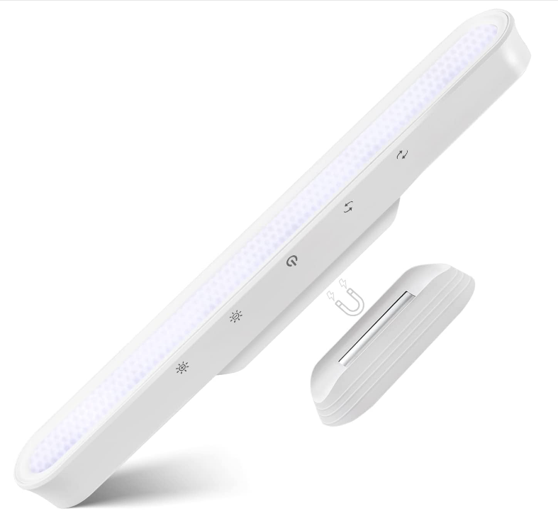 Rechargeable Magnetic Mounted Dimmable LED Closet Kitchen Portable Touch Bar Lights Stick on Bunk Bed Lamp Wall Reading Light