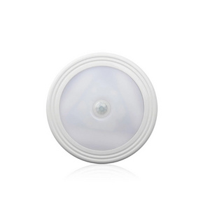 Round Shape small LED Bed Lamp Auto LED motion sensor baby night light for Human Body