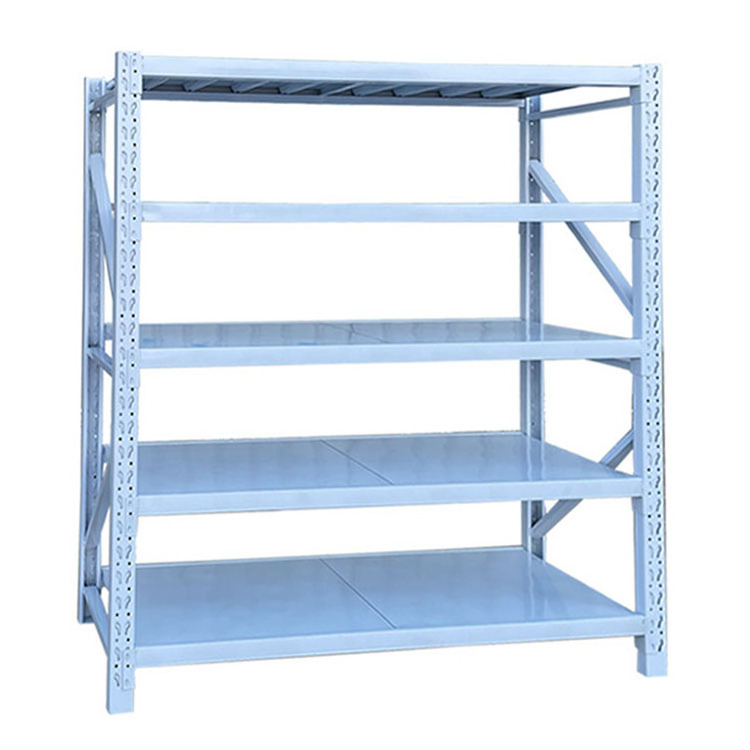 200KG White 3 Layers Storage Boltless Shelf Unit Multi-layer Tire Storage Shelves