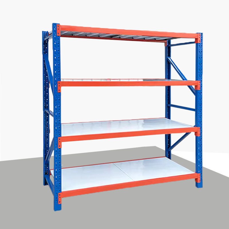 Warehouse Metal Garage Boltless Industrial Shelves Commercial Shelf Inventory Storage Racks Units