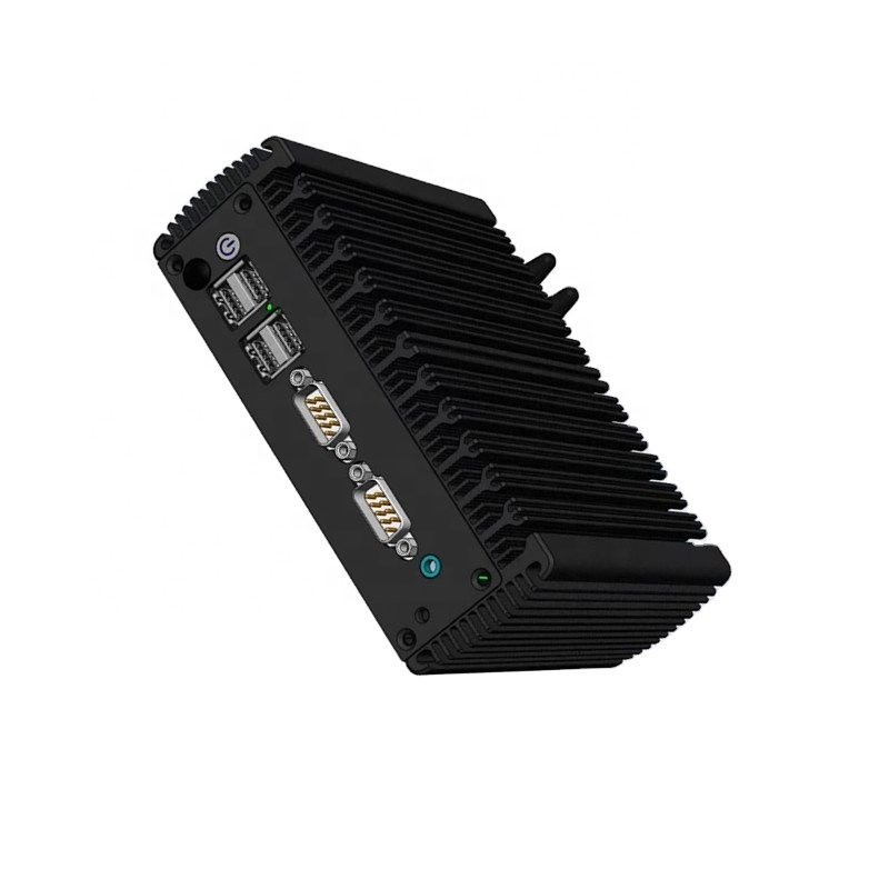 Cheap Fanless PC Intel Celeron N2840 4 cores 2.0G Router Dual Gigabit LAN Dual RS-232 Firewall Industrial Mini PC