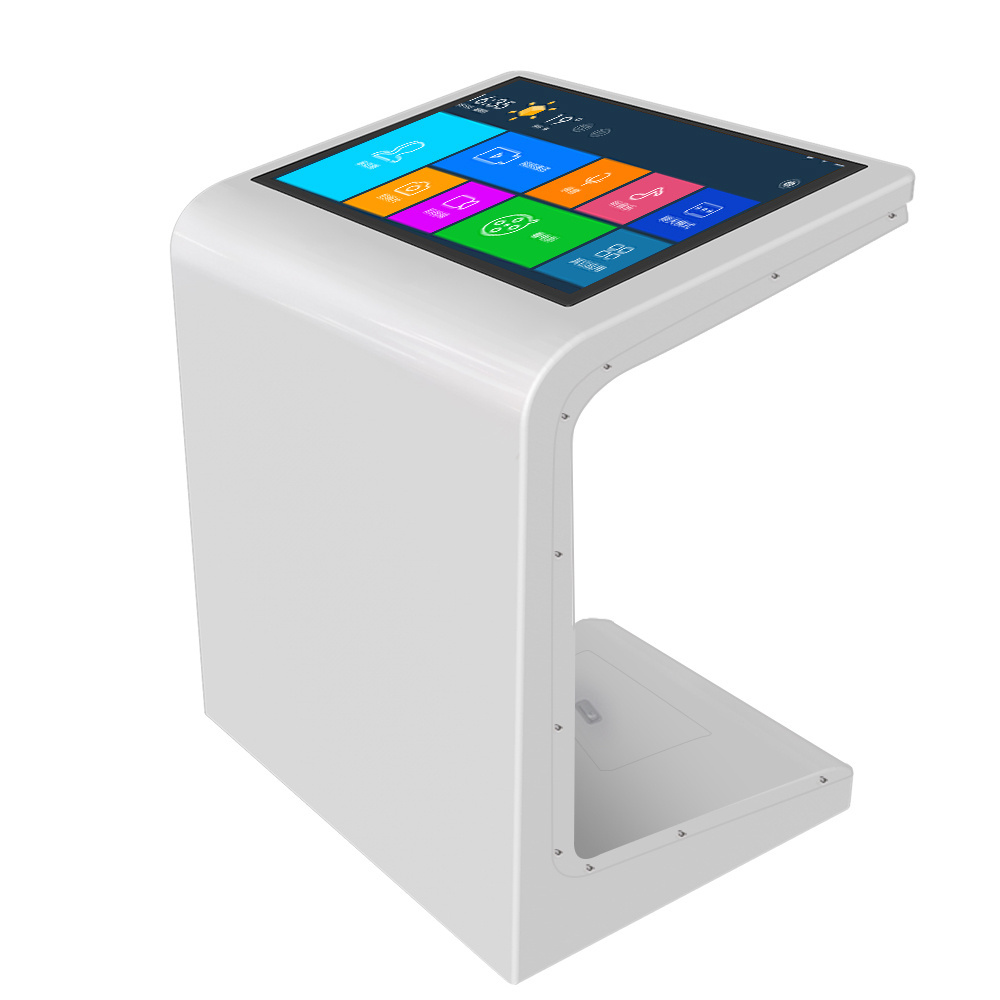 42 inch stand floor touch screen kiosk all in one computer digital totem advertising touch screen