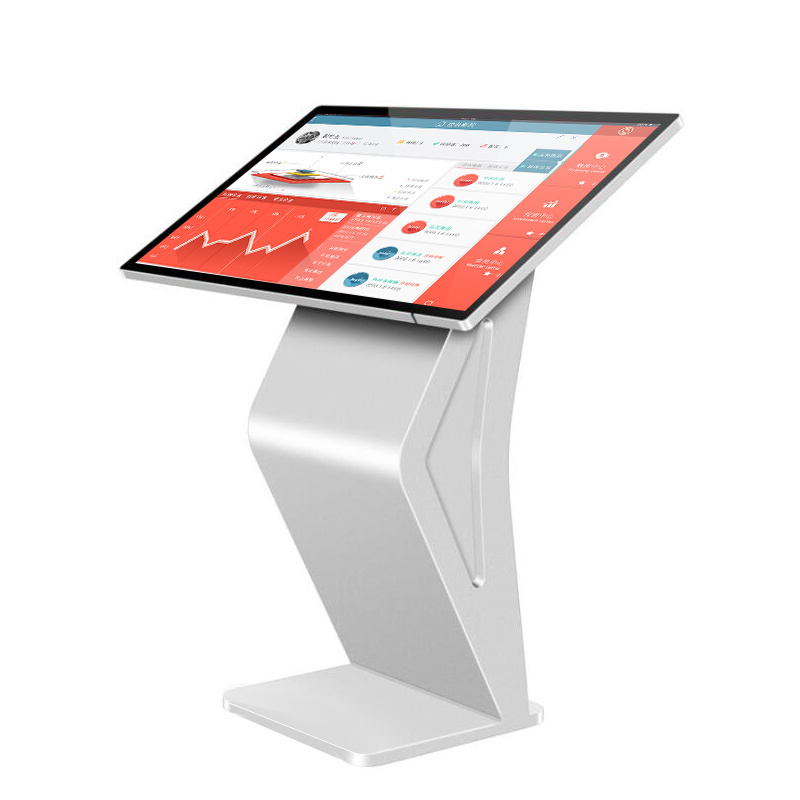 42 inch stand floor touch screen kiosk all in one computer digital totem advertising touch screen