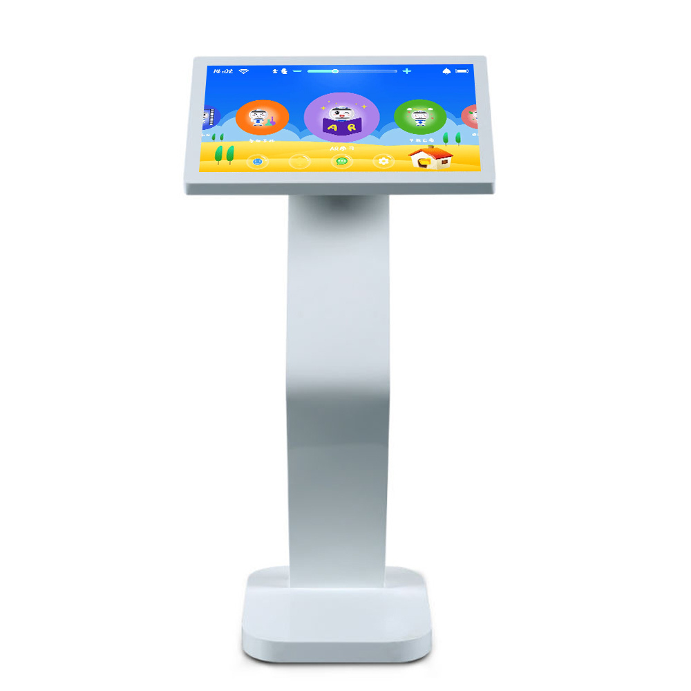 42 inch stand floor touch screen kiosk all in one computer digital totem advertising touch screen