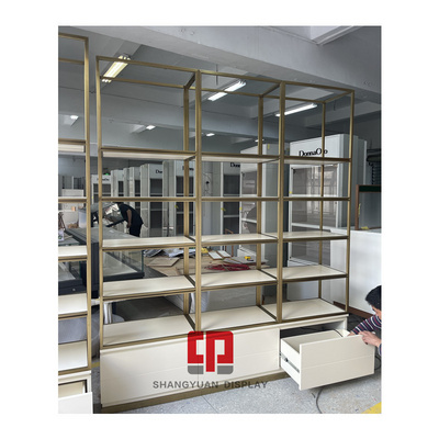 Luxurious Lady Bag Retail Shop Furniture Interior Design Handbag Store Decoration Display Racks For Bag Shop Display