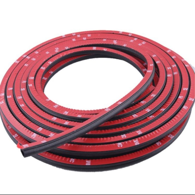 Silicone Rubber EPDM Door Rubber Sealing Strip Extruded Sponge Seal Strip Glazing Custom Rubber Gasket Seal for Aluminum Window